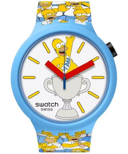 Swatch The Simpsons Collection Best Dad Ever férfi karóra