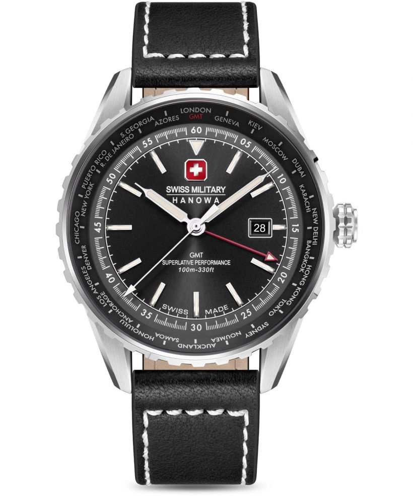 Swiss Military Hanowa Afterburn GMT férfi karóra