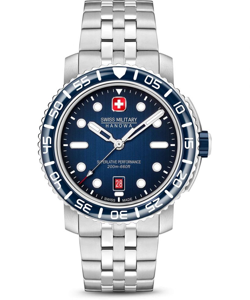 Swiss Military Hanowa Black Marlin férfi karóra