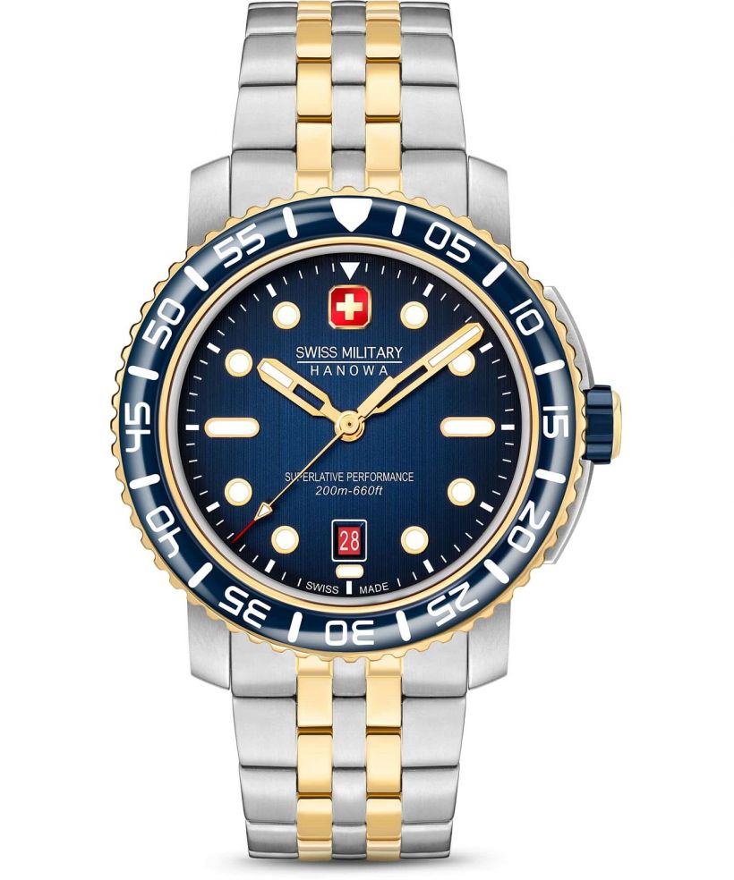 Swiss Military Hanowa Black Marlin férfi karóra