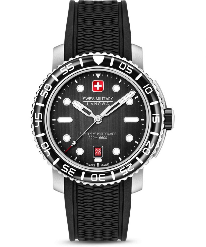 Swiss Military Hanowa Black Marlin férfi karóra