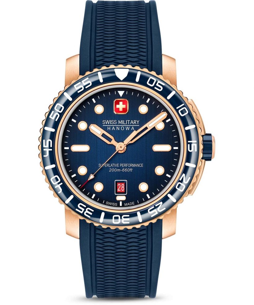 Swiss Military Hanowa Black Marlin férfi karóra