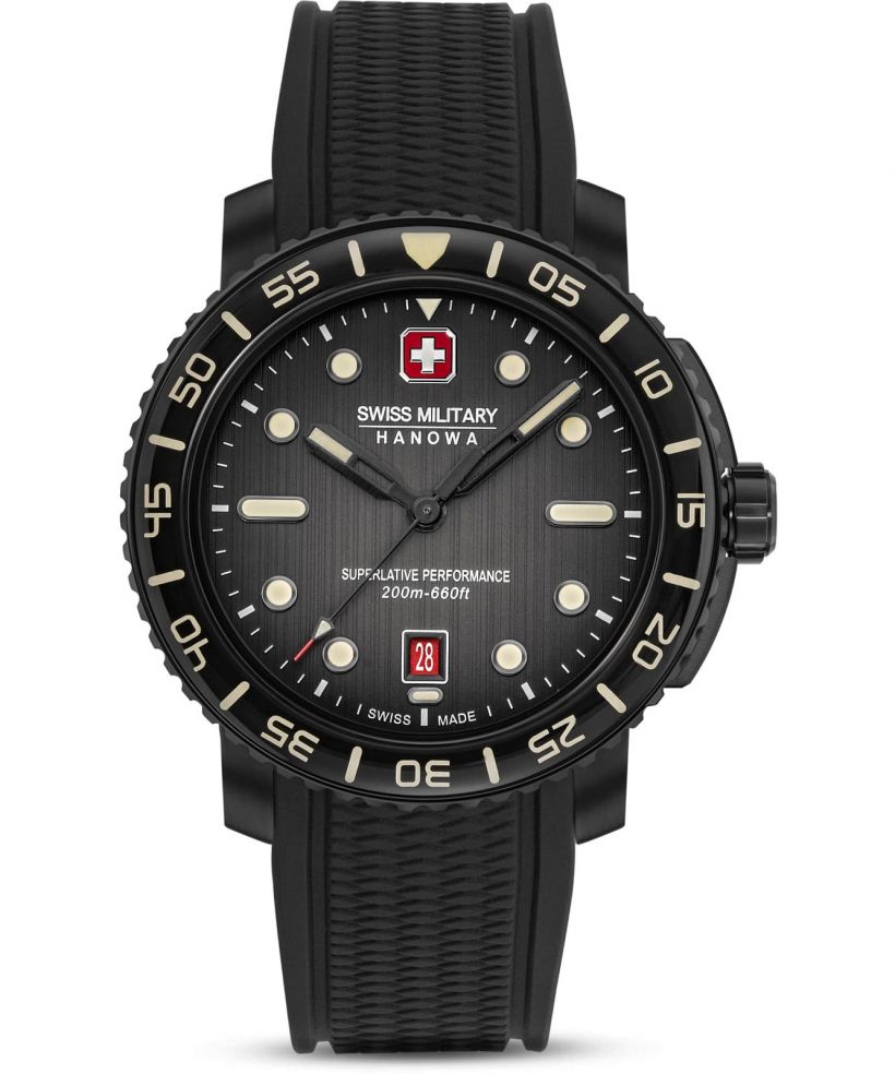Swiss Military Hanowa Black Marlin férfi karóra
