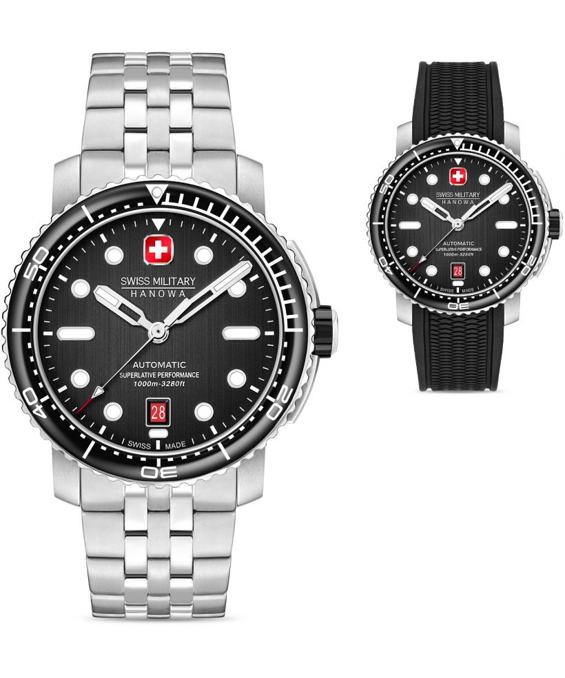 Swiss Military Hanowa Maitre Plongeur Automatic SET férfi karóra