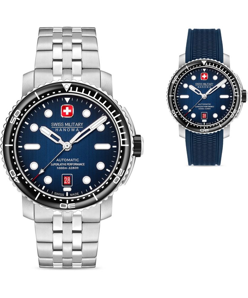 Swiss Military Hanowa Maitre Plongeur Automatic SET férfi karóra