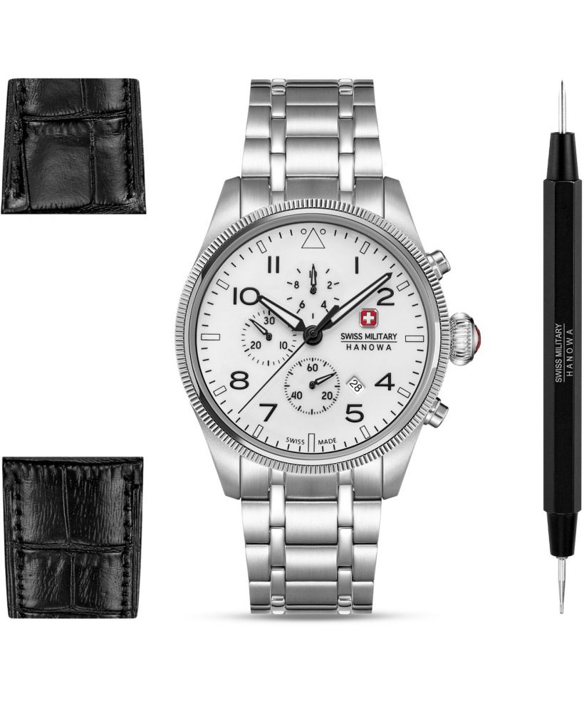 Swiss Military Hanowa Thunderbolt Northern Night Chronograph SET férfi karóra
