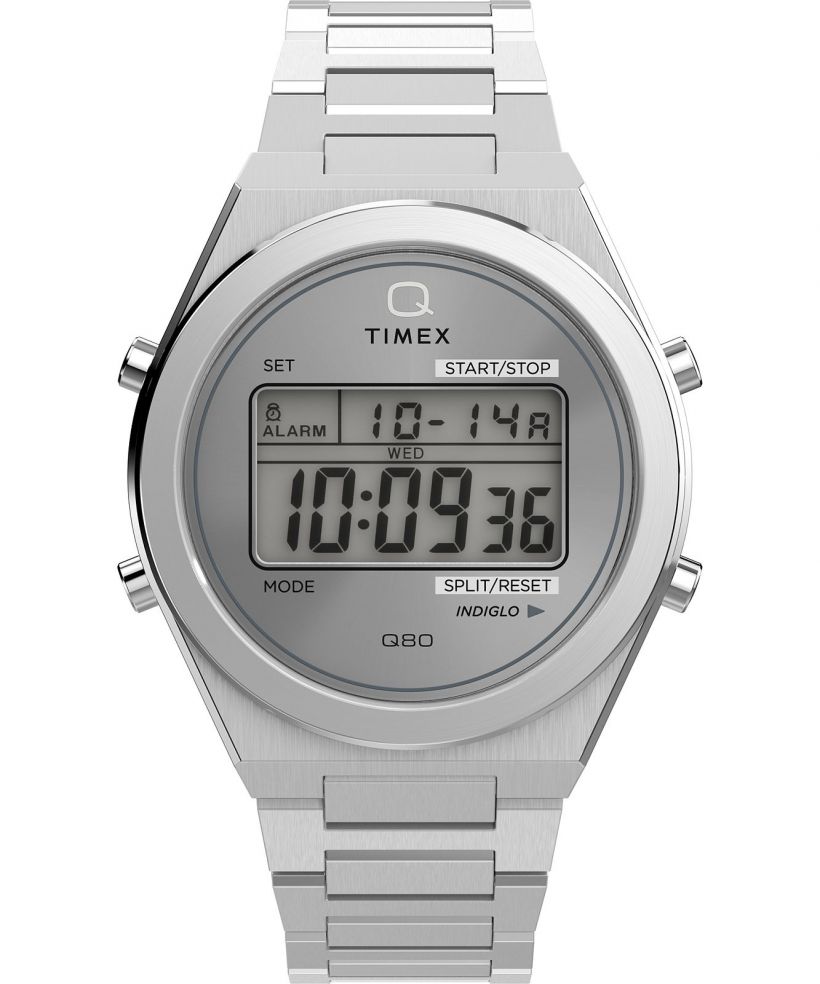 Timex Q Timex® Q80 Continental 39Mm Stainless Steel Bracelet férfi karóra