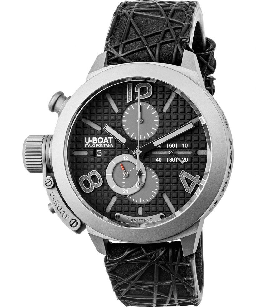 U-Boat Classico 45 Titanium Tungsten Black Chronograph Automatic Limited Edition férfi karóra
