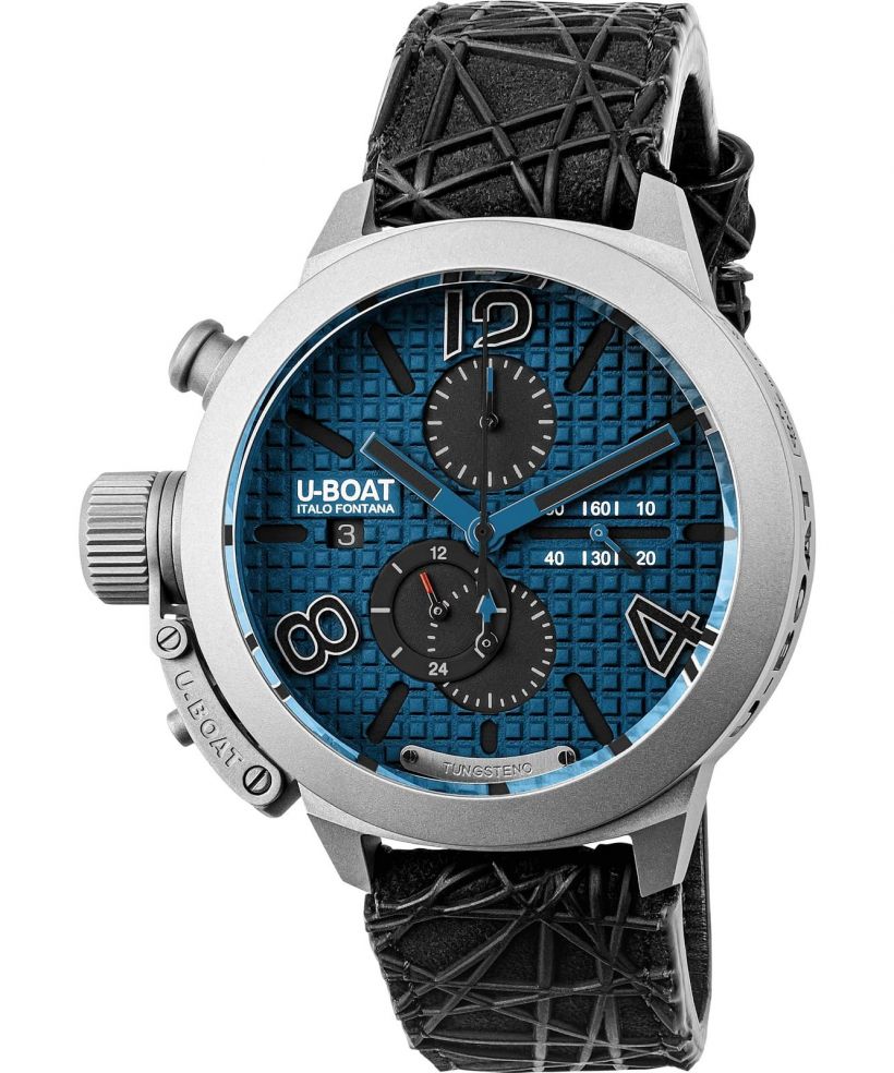U-Boat Classico 45 Titanium Tungsten Blue Chronograph Automatic Limited Edition férfi karóra