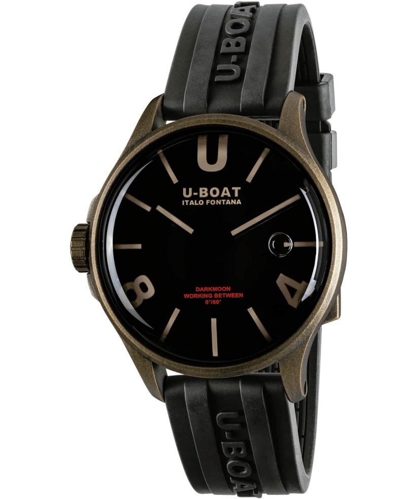 U-Boat Darkmoon 40mm BK Brown Vintage férfi karóra