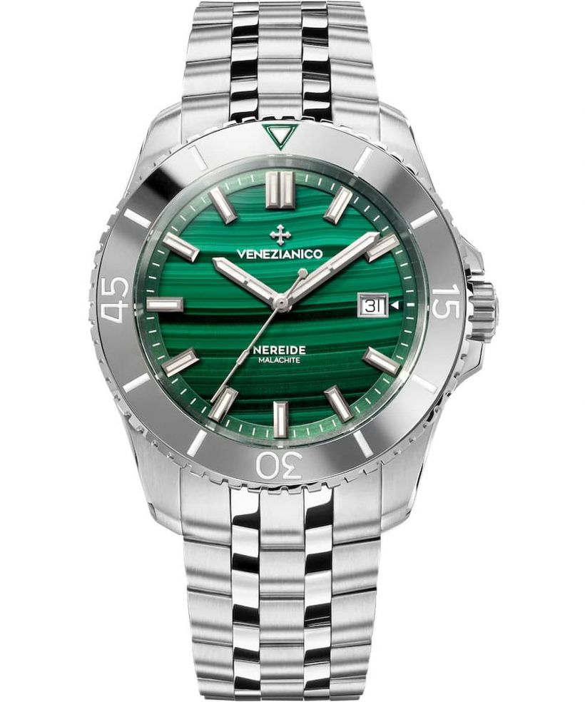 Venezianico Nereide Malachite férfi karóra