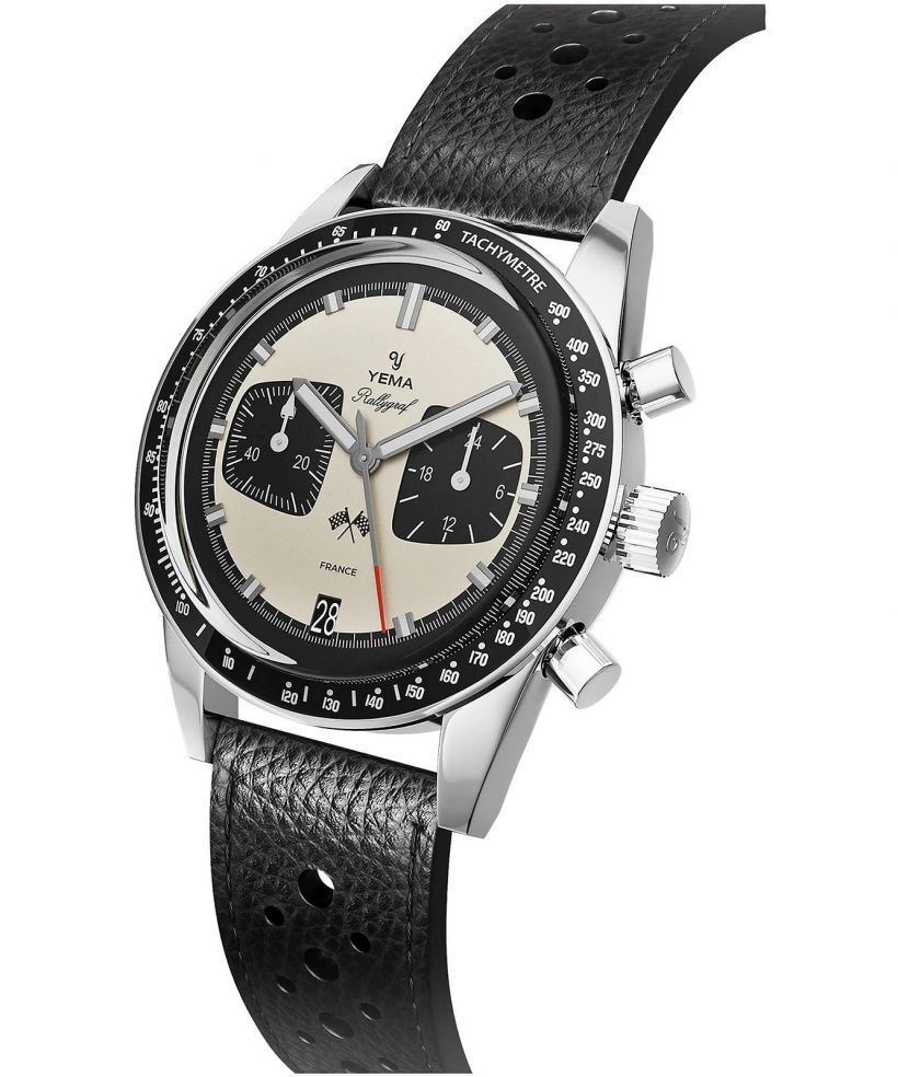 Yema Rallygraf Panda Chronograph férfi karóra