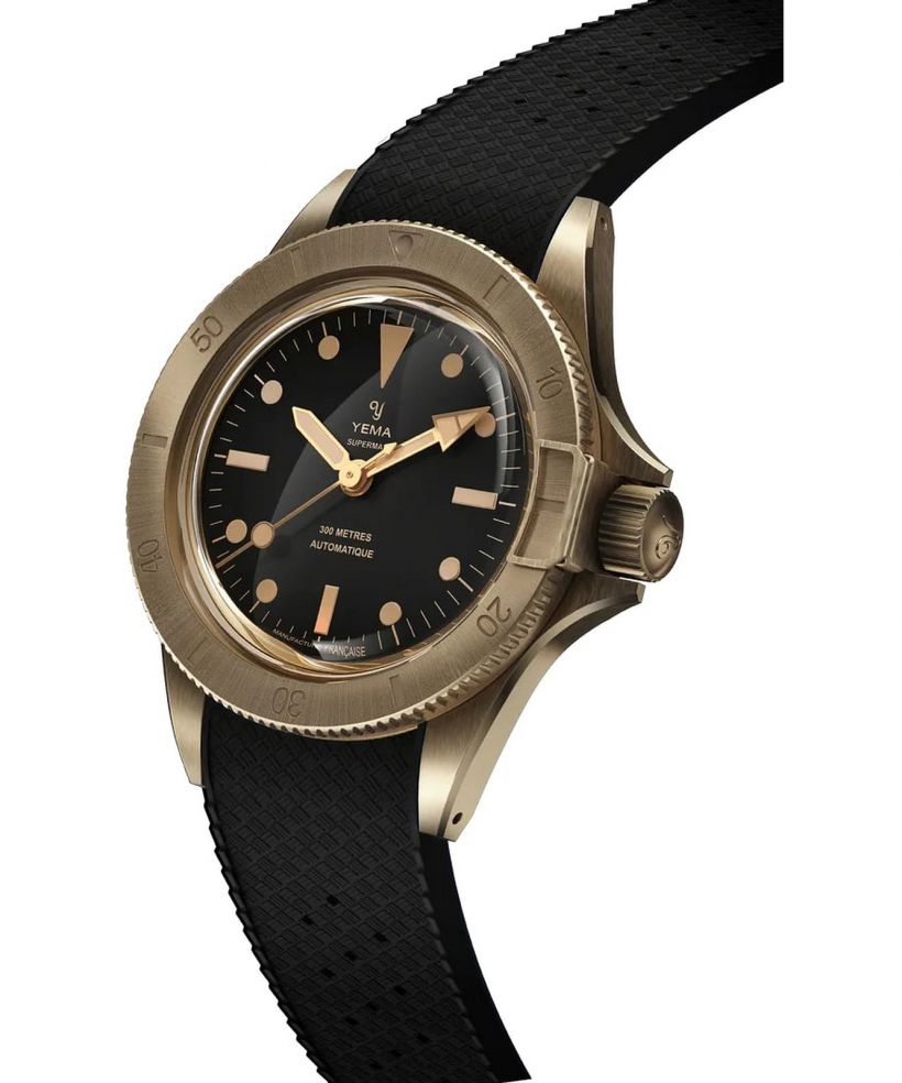 Yema Superman Bronze CMM.10 Black Limited Edition férfi karóra