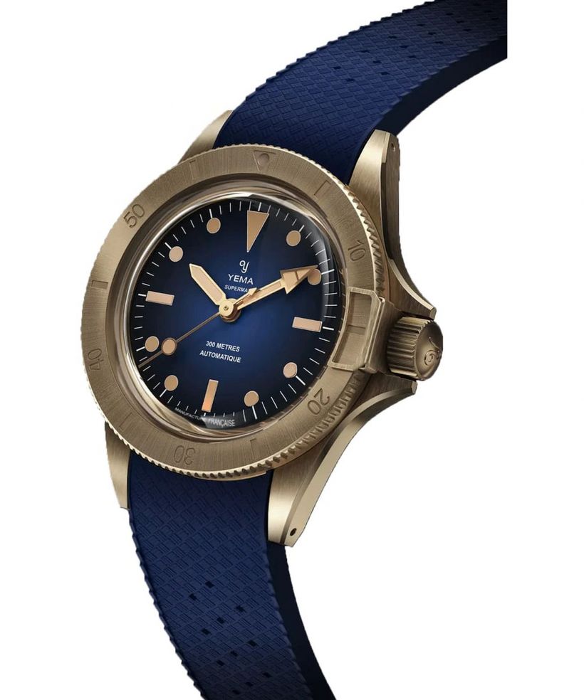 Yema Superman Bronze CMM.10 Blue Limited Edition férfi karóra