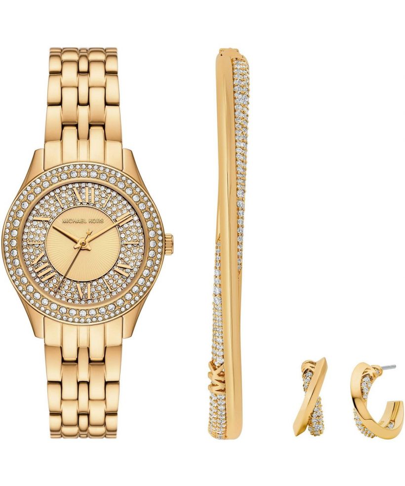 Michael Kors Mini Harlowe SET női karóra