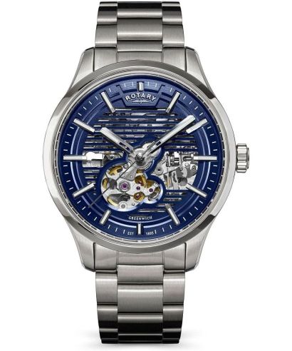 Rotary Greenwich Automatic Skeleton férfi karóra