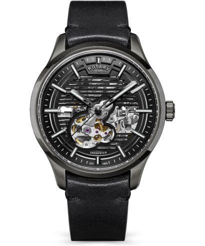 Rotary Greenwich Automatic Skeleton férfi karóra