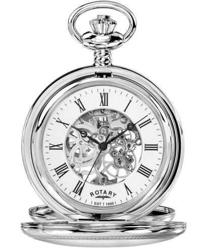 Rotary Heritage Pocket Skeleton férfi zsebóra