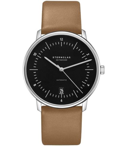 Sternglas Naos Piano Black Automatic férfi karóra