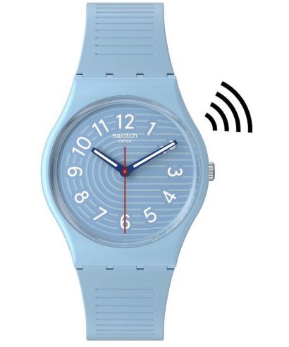 Swatch Trendy Lines in the Sky Pay! unisex karóra