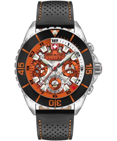 Swiss Military Hanowa Hans Noll Automatic Chronograph Limited Edition SET Skeleton férfi karóra