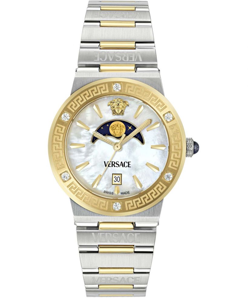 Versace Greca Logo Moonphase unisex karóra