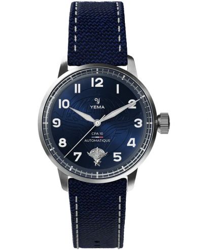 Yema Flygraf Automatic Titanium férfi karóra