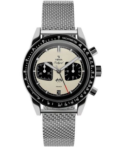 Yema Rallygraf Panda Chronograph férfi karóra