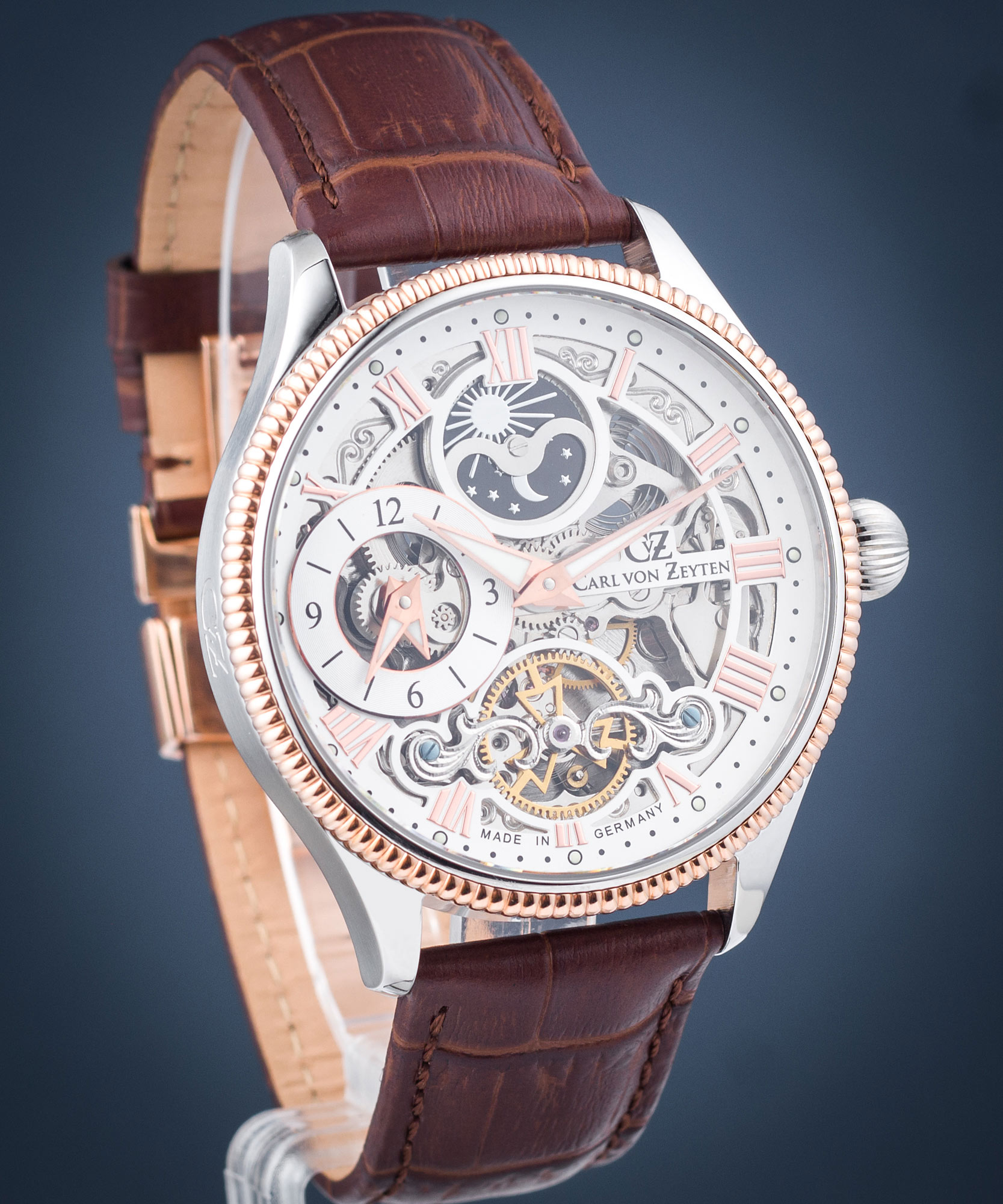 Orologio automatico da uomo - Carl von Zeyten Modello: CvZ0008WH