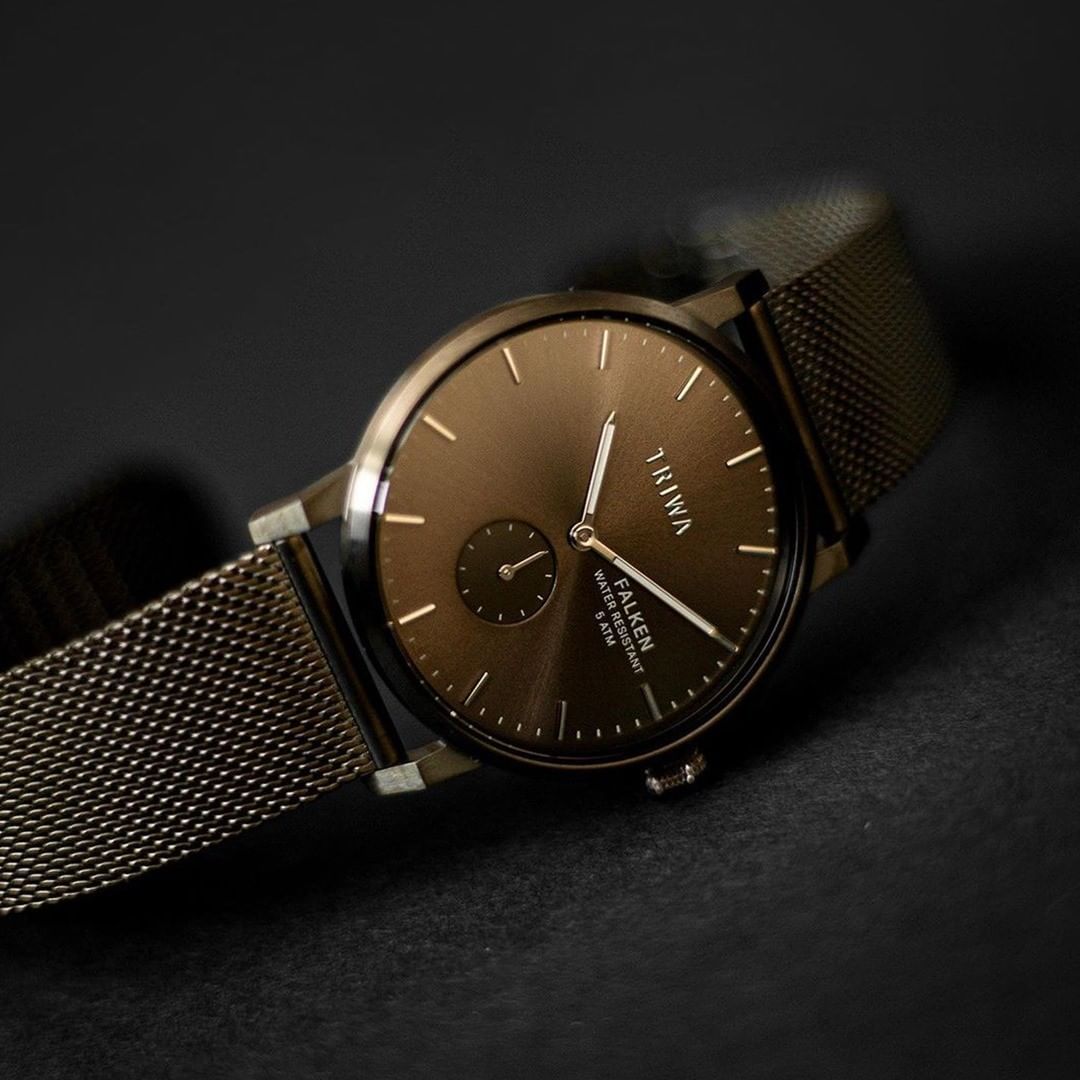 Triwa Bronze Gun Falken Unisex Karóra