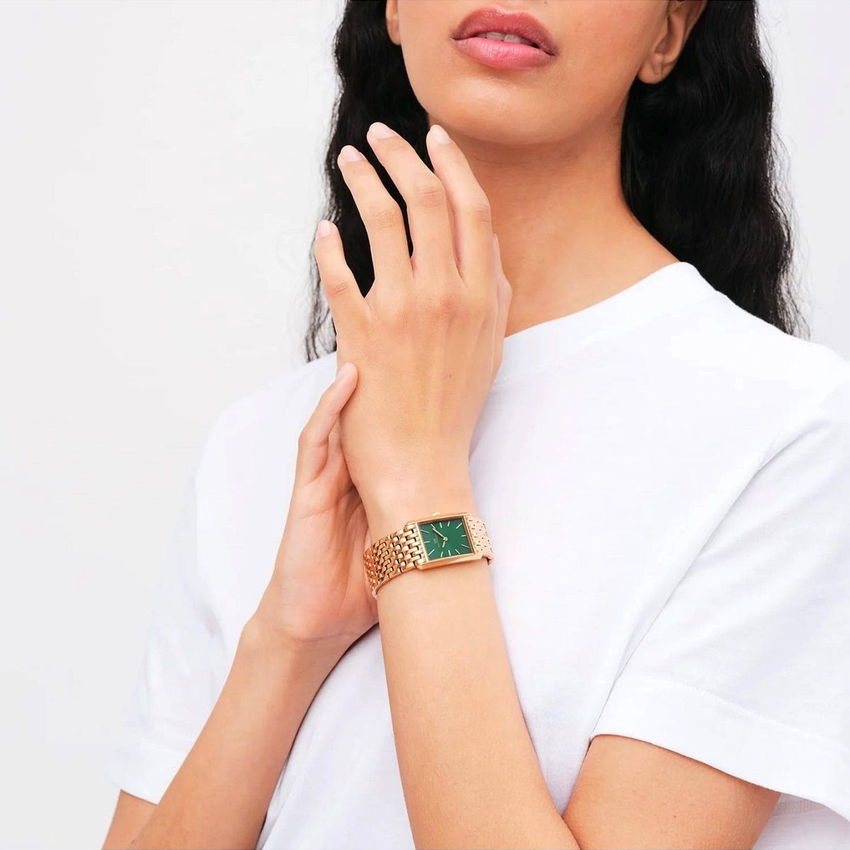 Daniel Wellington Bound 9-Link Emerald Sunray 22 női karóra