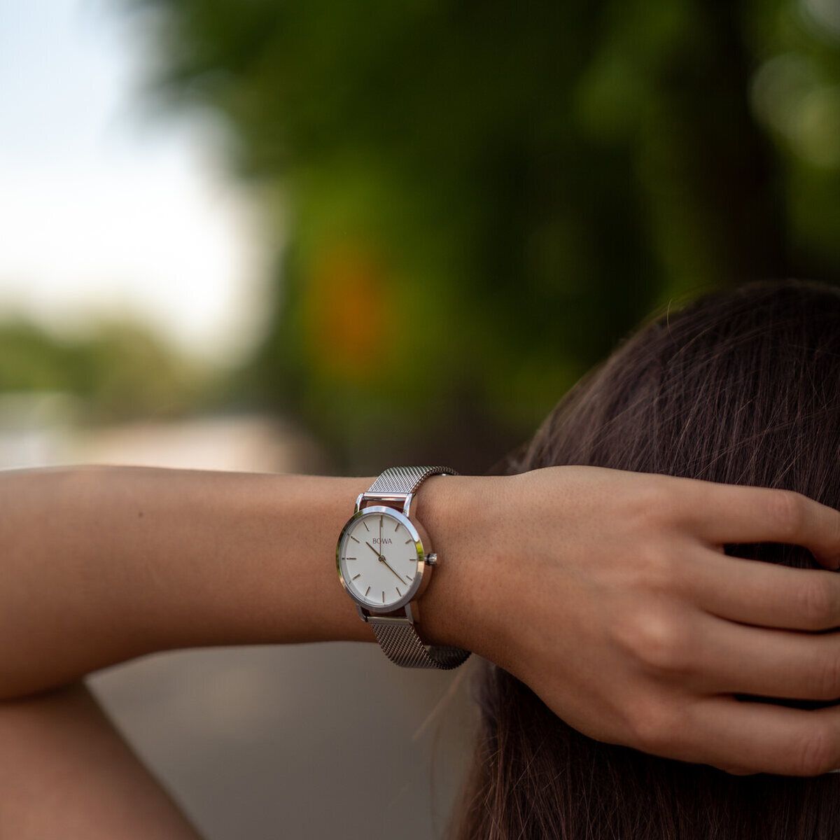 BOWA Tokyo White-Silver mesh 33 Női Karóra