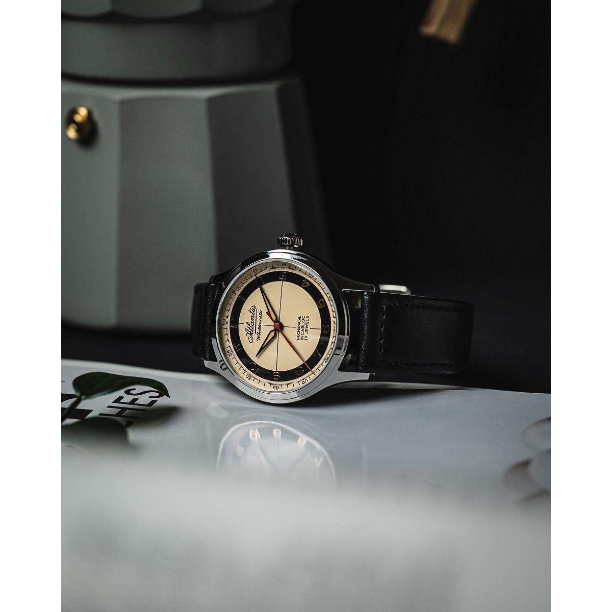 Atlantic Worldmaster Incabloc Mechanical Férfi Karóra