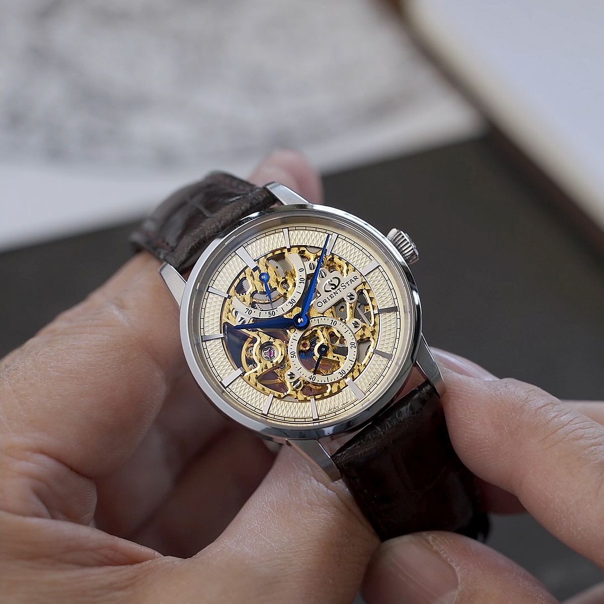 Orient Star Classic Mechanical Skeleton Férfi Karóra