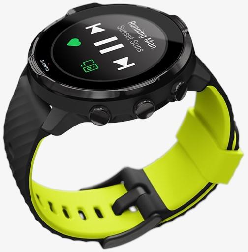 Zegarek Suunto 7 Black Lime fekete lime fekete lime