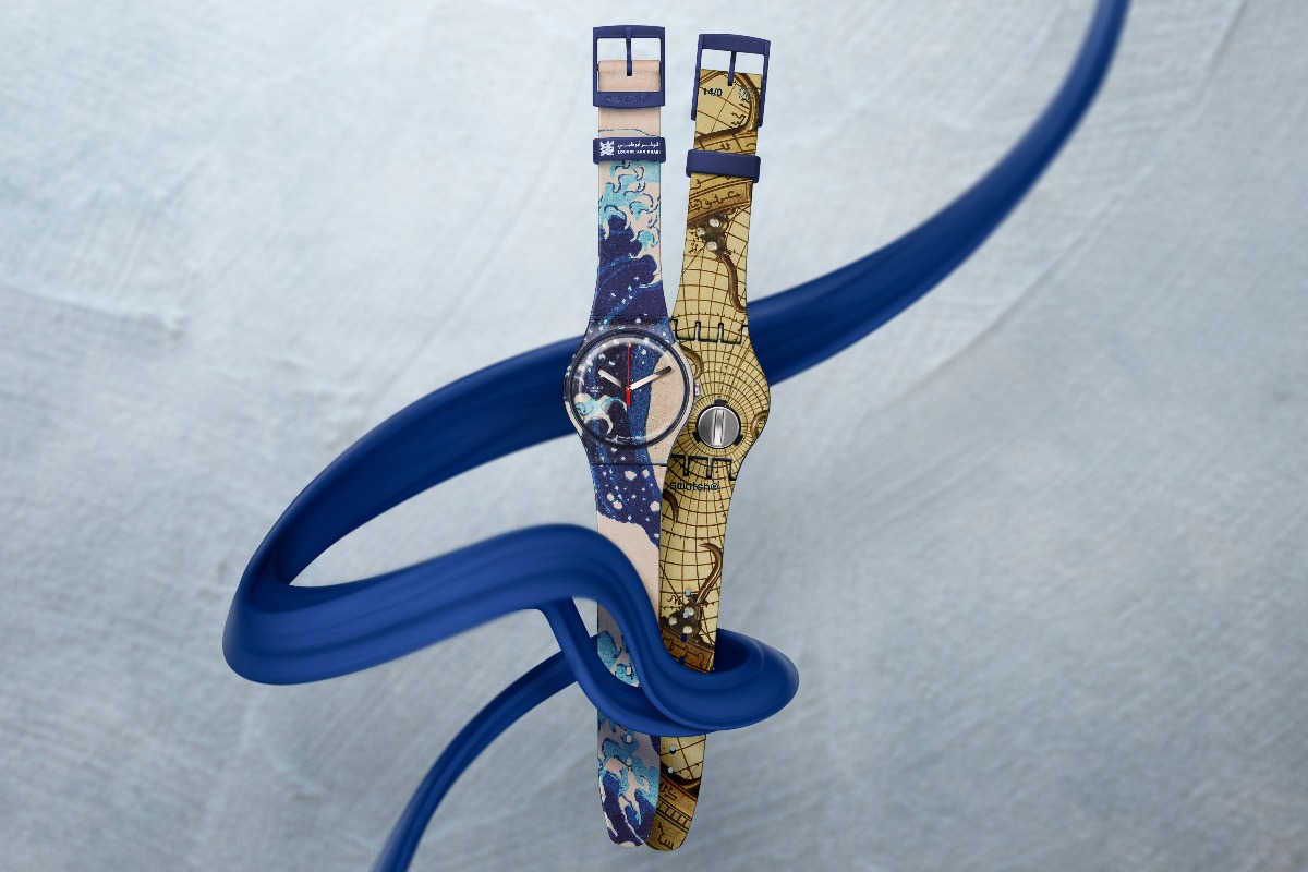 Swatch The Great Wave by Hokusai & Astrolable karóra