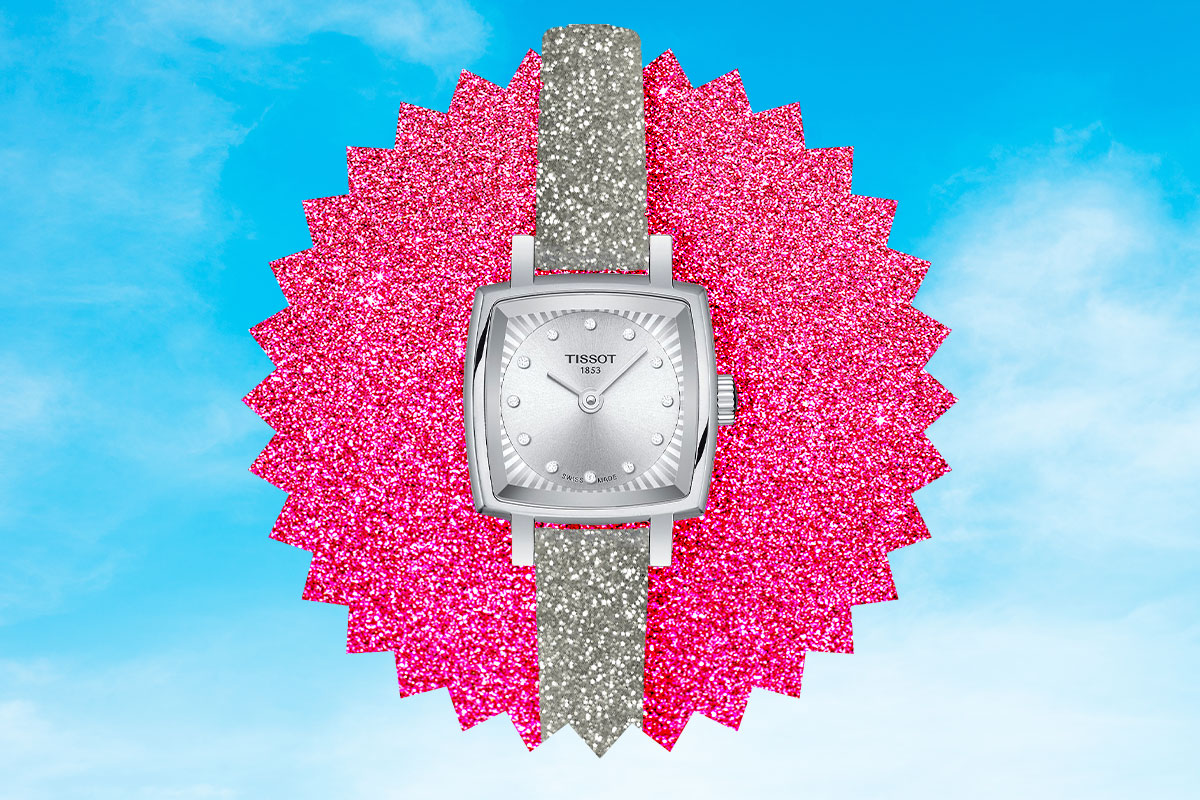 Női karóra Tissot Lovely Square Festive KIT Diamonds T058.109.17.036.02 T058.109.17.036.02