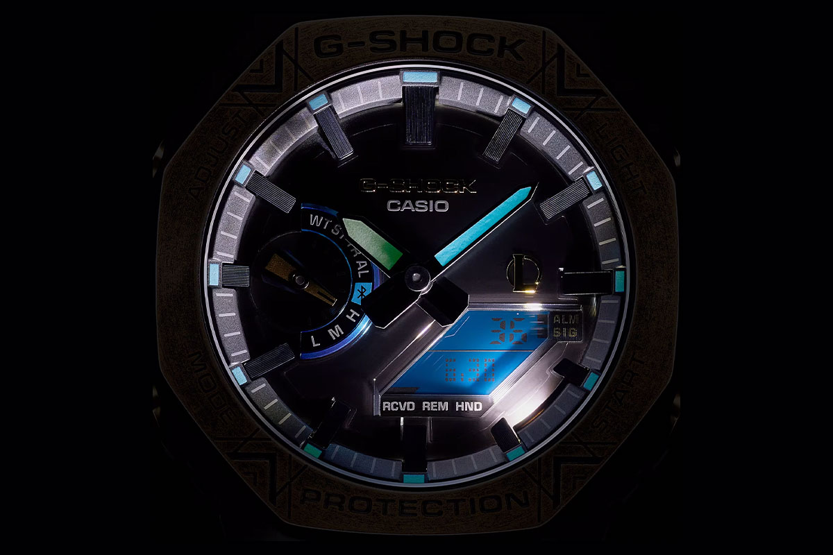 Casio G-SHOCK Original League of Legends különleges kiadás podświetlenie