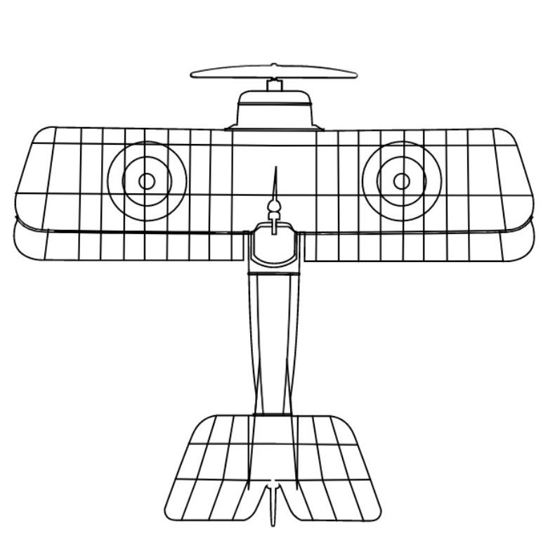Zegarek Aviator V.3.18.5.162.4 - Bristol Scout sorozat