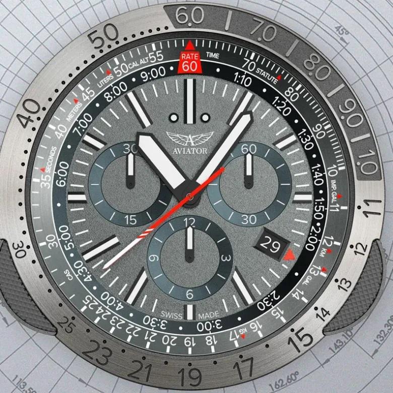 Zegarek Aviator V.4.26.0.178.4 - Kronográf