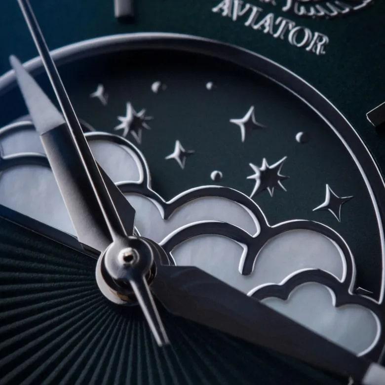 Aviator karóra V.1.33.0.262.4 - Gyöngyházfényű óra