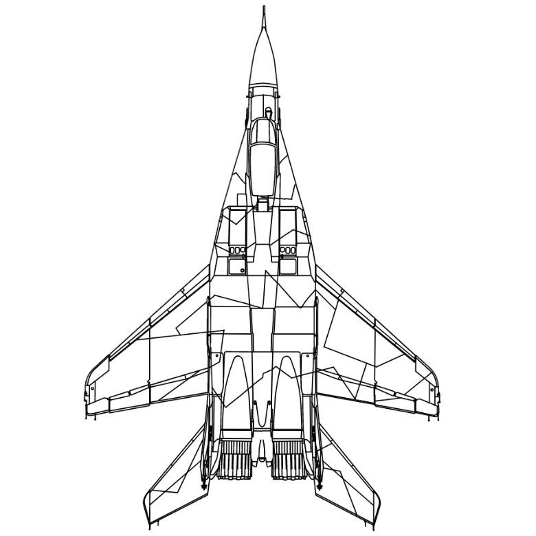 Zegarek Aviator M.2.19.0.143.6 - MiG-35 széria