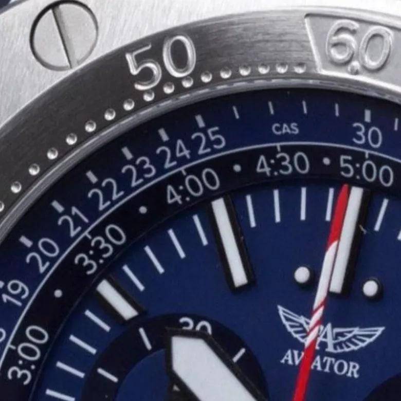 Aviator óra M.2.30.0.220.6 - Logaritmikus számológép E6B