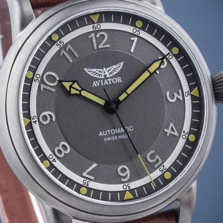 Aviator óra V.3.31.7.229.4 - Zafír üveg
