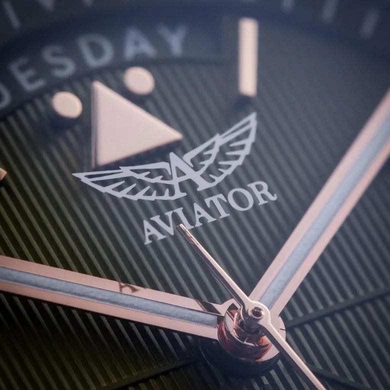 Aviator óra V.3.35.2.279.4 - Zafír üveg
