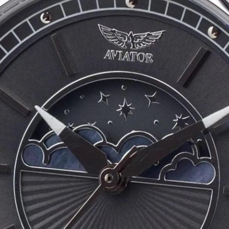 Aviator watch V.1.33.0.254.4 - Holdfázis mutatója
