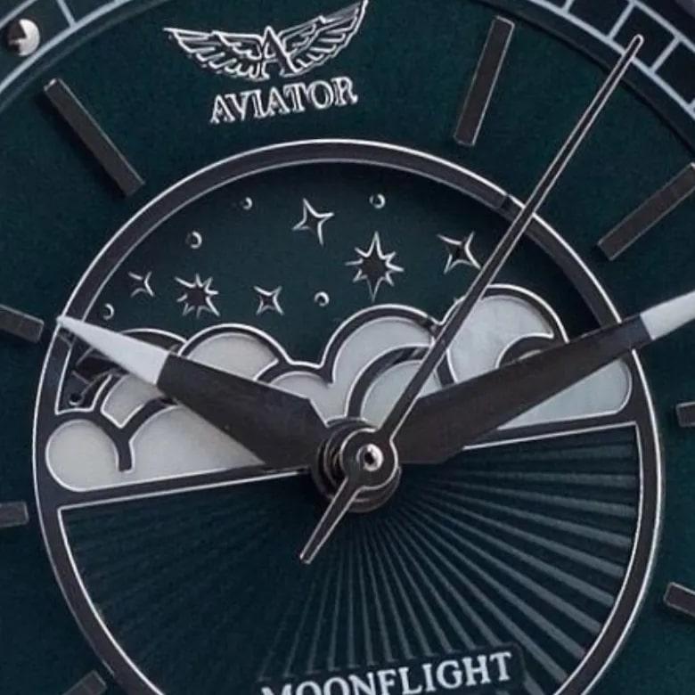 Aviator watch V.1.33.0.262.4 - Holdfázis mutatója