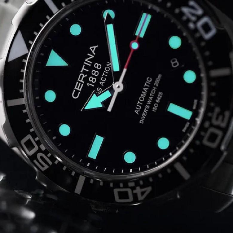 Zegarek Certina C033.457.11.051.00 - Super-LumiNova® - Szuper-LumiNova® - Szuper-LumiNova