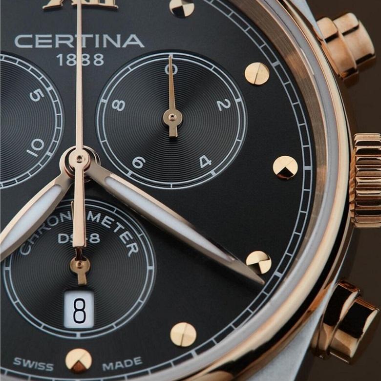 Certina óra C033.234.22.088.00 - Zafír üveg
