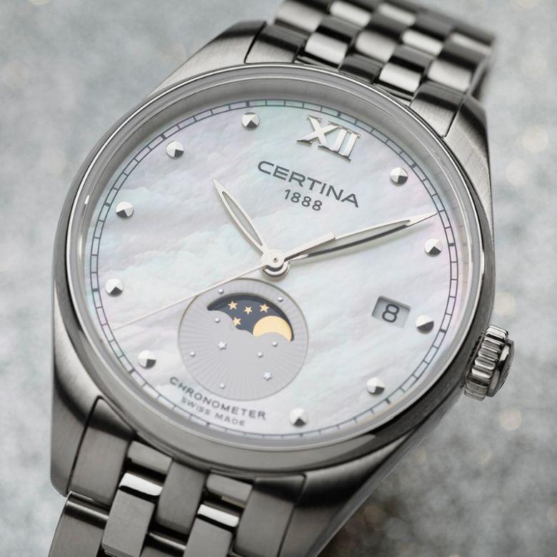 Certina óra C033.257.11.118.00 - Zafír üveg